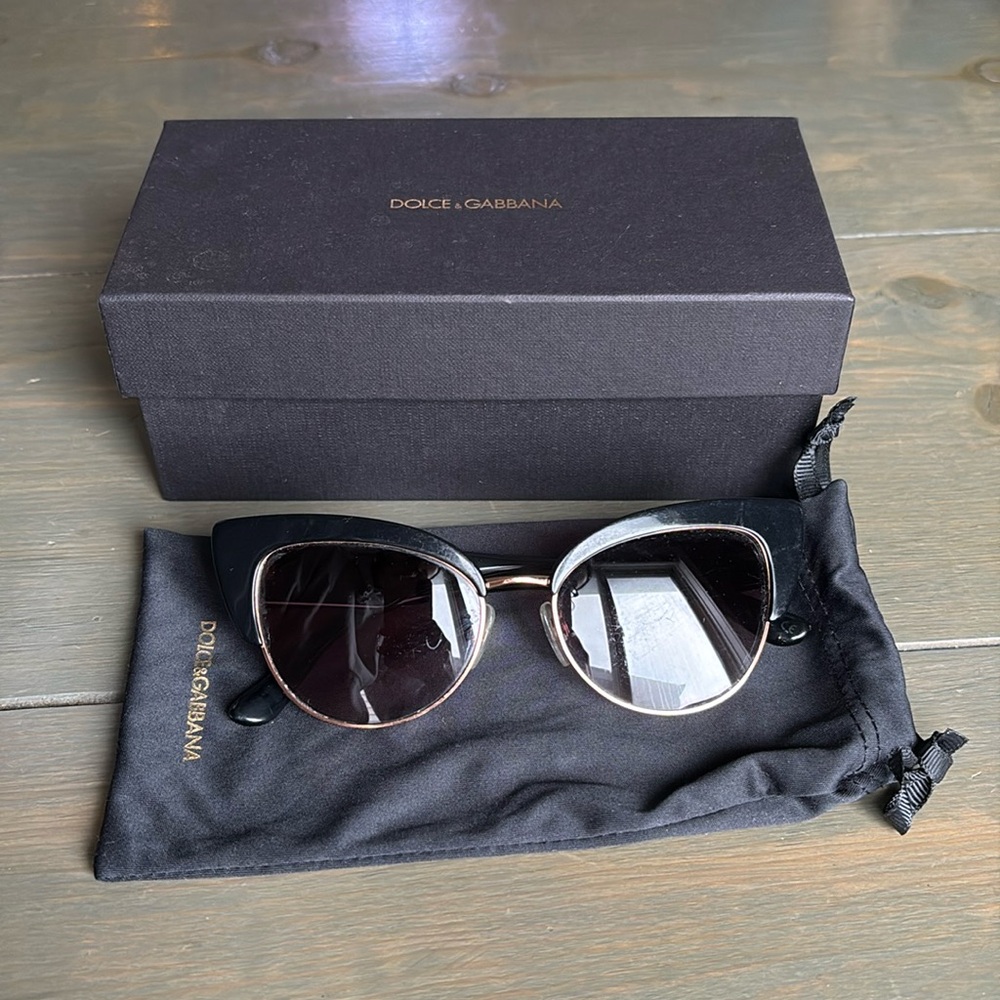 Dolce & Gabbana Cat Eye Glasses